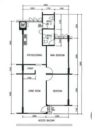 Blk 242 Yishun Ring Road (Yishun), HDB 3 Rooms #568073191